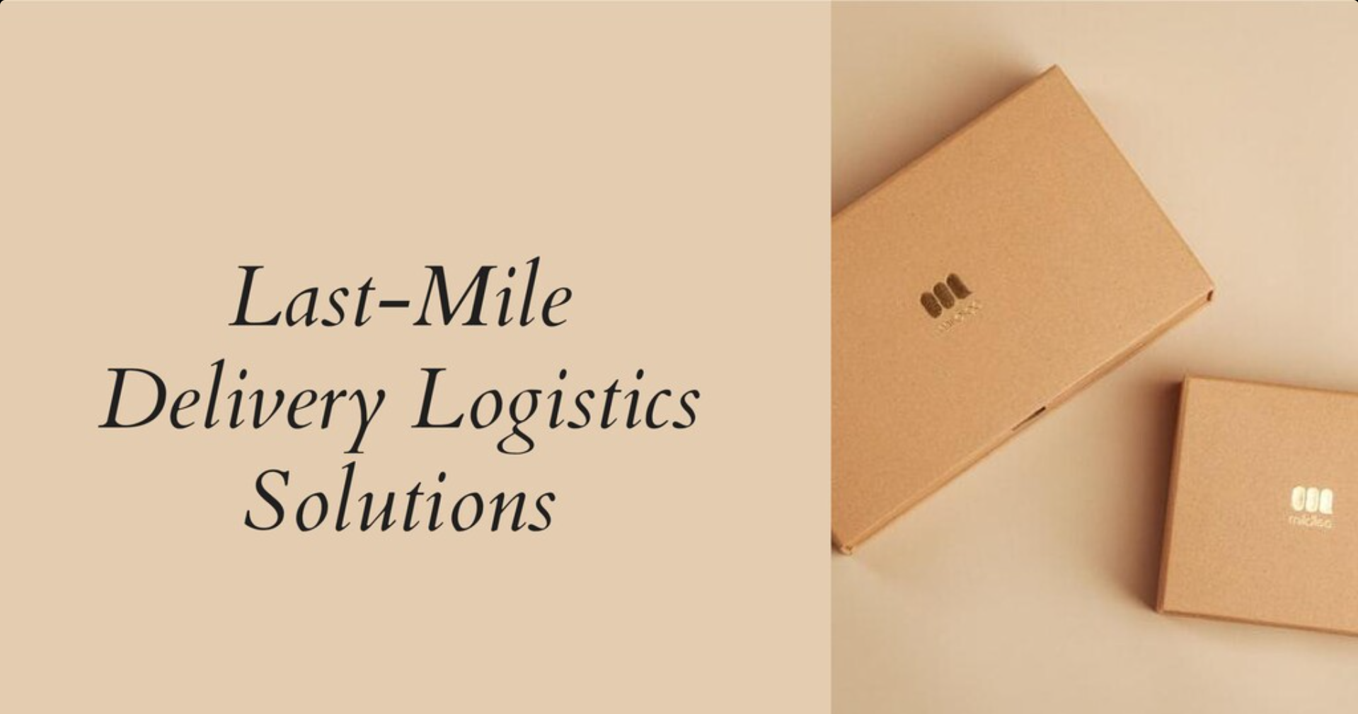 last mile delivery logistics solutions