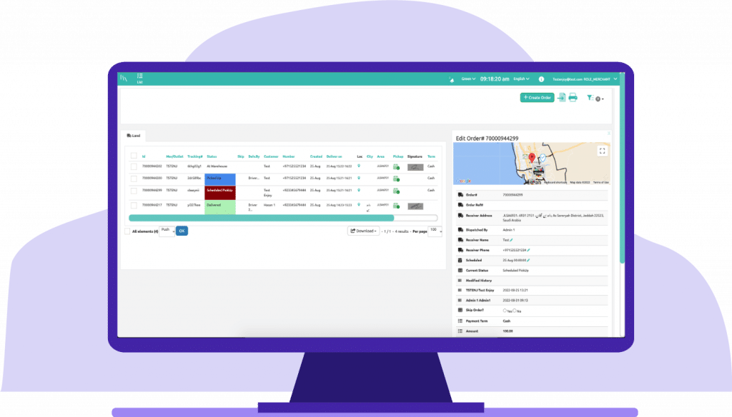 shipments and Cargo management