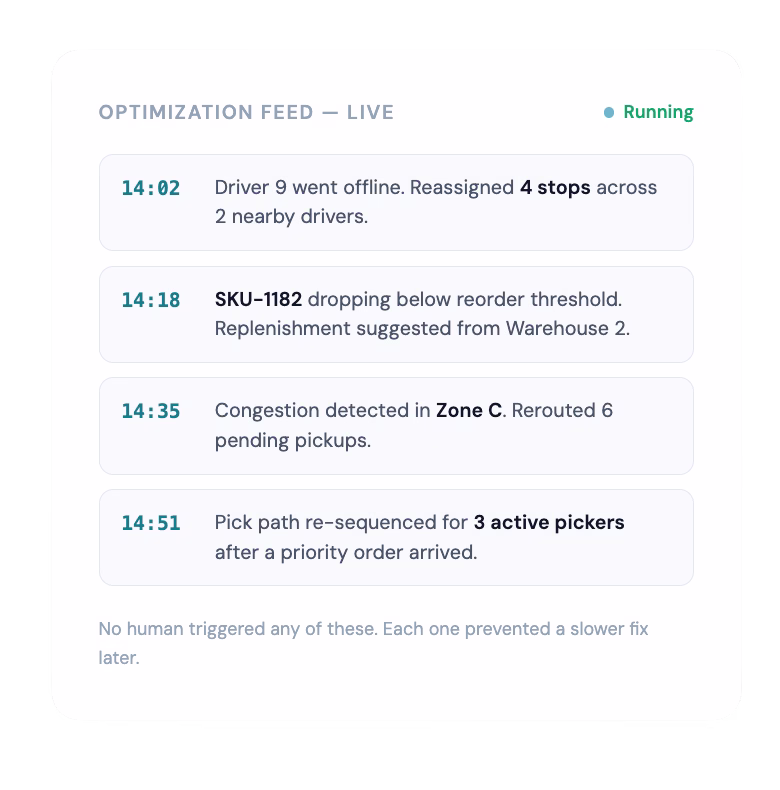 Optimize Routes with MAC AI