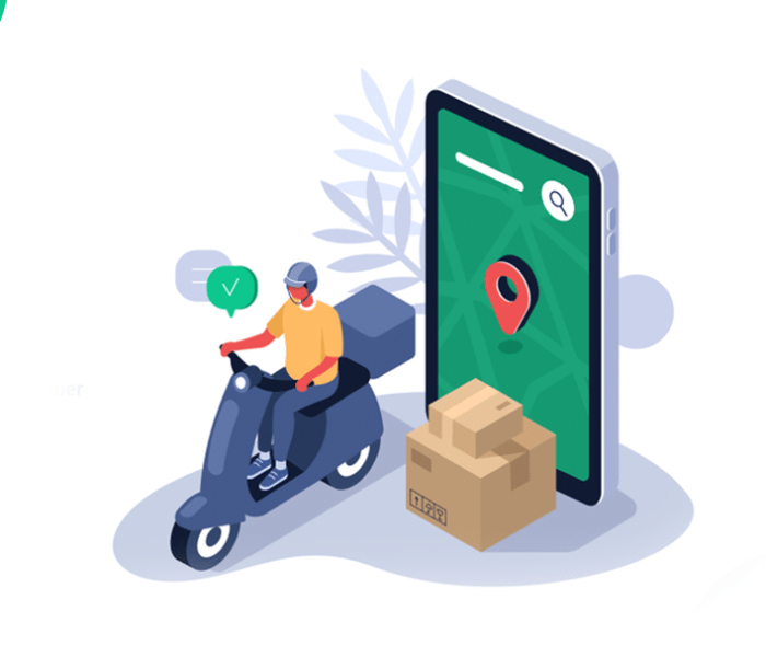 Retail delivery software