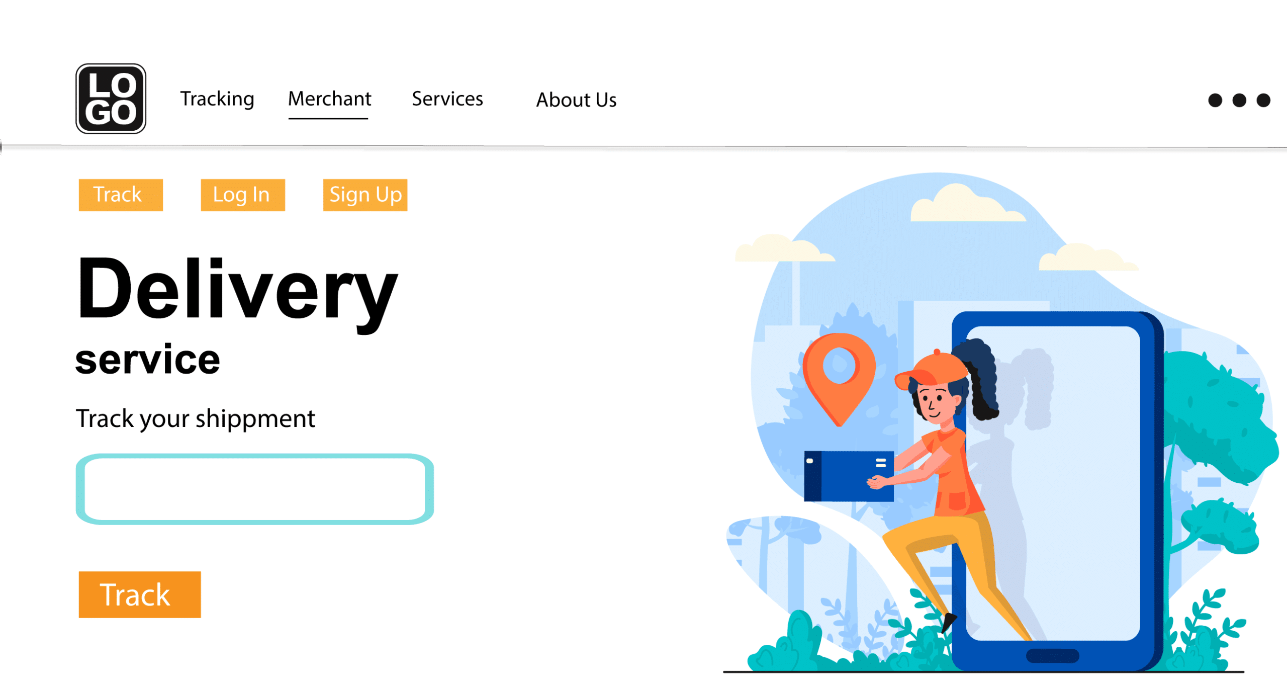 Merchant Login & Shipment Tracking
