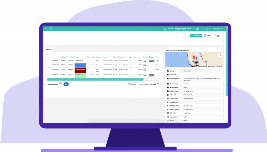 shipments and Cargo management